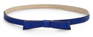 Kate Spade Bow Leather Belt