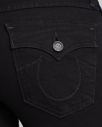 True Religion Jeans - Halle Mid Rise Super Skinny with Flap Pockets in Rebel Voices