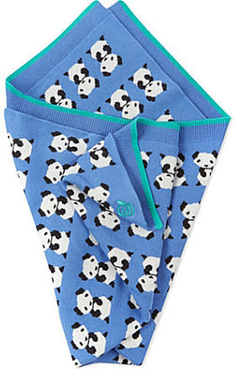 Bonnie Baby Knitted panda shawl