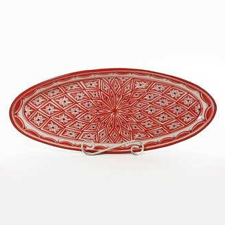 Le Souk Ceramique Nejma Extra Large Oval Platter