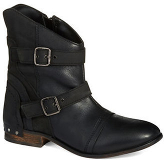 Naughty Monkey Short And Stout Leather Ankle Boots