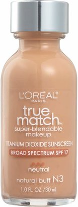 L'Oreal True Match Super-Blendable Makeup, SPF 17 Sunscreen