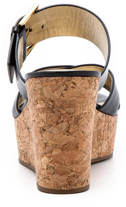 Kate Spade Talula Cork Wedge Sandals