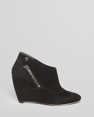 Belle by Sigerson Morrison Pointed Toe Wedge Booties - Frankie