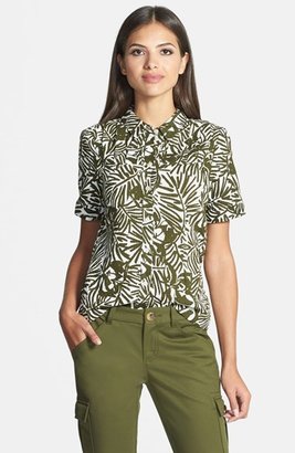 Kate Spade 'orchid' Print Shirt