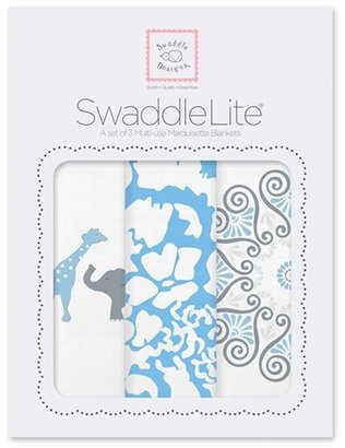 Swaddle Designs 'Swaddle Lite - Lush' Marquisette Blanket (Set of 3)