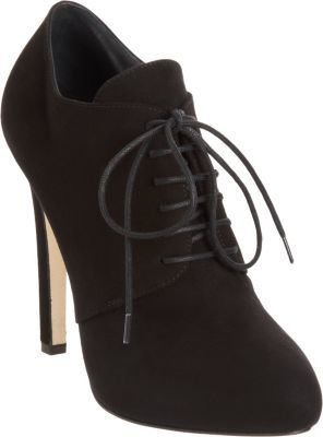 Barneys New York Lace-Up Platform Ankle Bootie