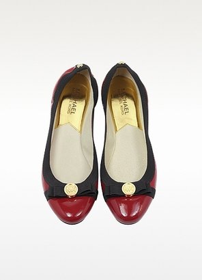 Michael Kors Dixie Red Patent Leather Ballet Flat