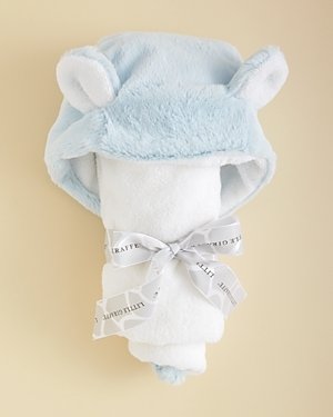 Little Giraffe Infant Boys' Luxe Giraffe-Ear Towel