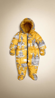Burberry London Landmarks Down-Filled Puffer Suit