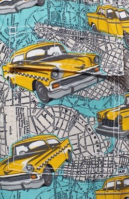 Vilebrequin 'Moorea' NYC Taxi Print Swim Trunks