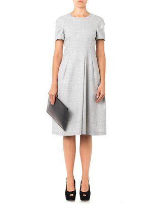Jil Sander Compact-flannel dress