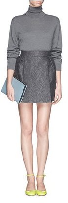 Nobrand Lace box pleat skirt