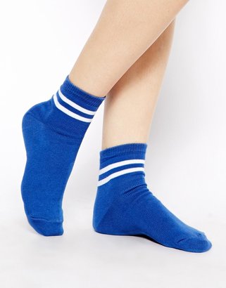 ASOS 2 Stripe Ankle Socks
