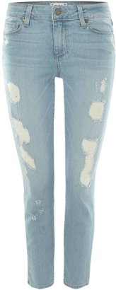 Paige Verdugo ankle ultra skinny jeans with rip detail