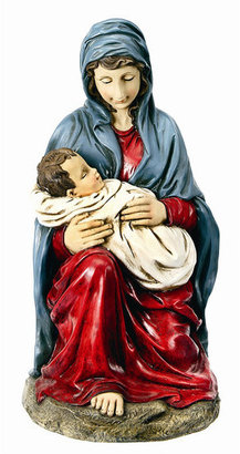 Regency International Mary and Baby Jesus Statue Christmas Decoration