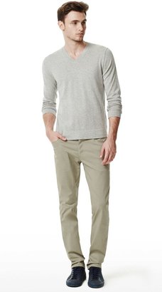 Theory Leiman V Sweater in Cashcotton Cotton Cashmere