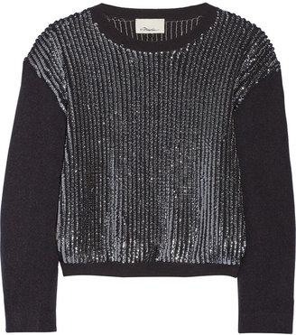 3.1 Phillip Lim Sequin-embellished wool sweater