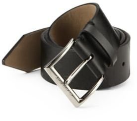 Burberry Embossed Leather Belt