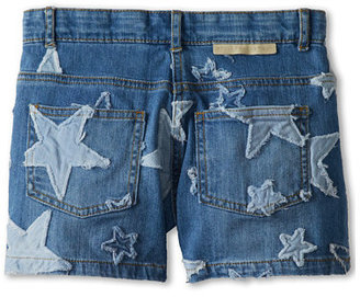 Stella McCartney Kids Phoenix Star Denim Shorts (Toddler/Little Kids/Big Kids)