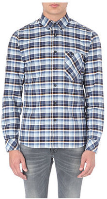 Nudie Jeans Stanley Oxford checked shirt