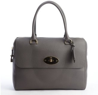 Mulberry grey grainy calf leather 'Del Rey' top handle bag