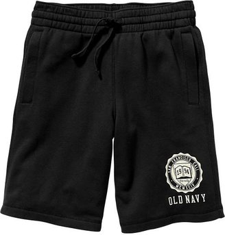 Old Navy Men's Jersey-Fleece Logo Shorts (11")