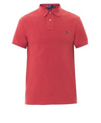 Polo Ralph Lauren POLO SHIRTS SLIM FIT MESH POLO Red