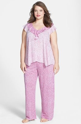 Oscar de la Renta 'Soft Focus' Pajamas (Plus Size)