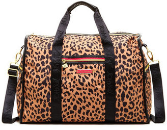 Betsey Johnson Pop Cheetah Weekender Bag