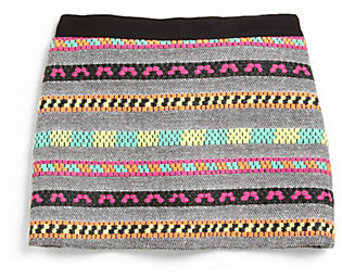 Milly Minis Toddler's & Little Girl's Aztec Mini Skirt