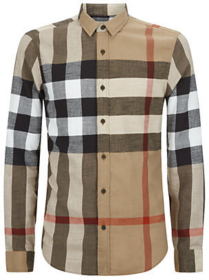 Burberry Holmes Checked Flannel Shirt