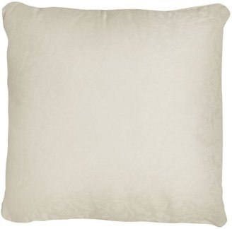 Hotel Collection Luxury Baroque jacquard quilted cushion filled cream