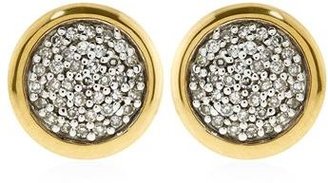 Links of London Diamond Essentials Pave Round Stud Earrings