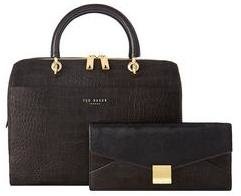 Ted Baker Bowler Tote Bag With Removable Clutch