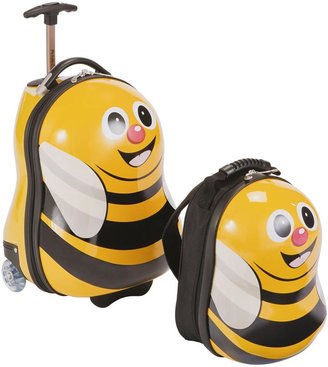The Cuties & Pals Cazbi Bee Backpack and Trolley Case Luggage set