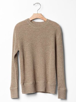Gap Cashmere waffle-knit sweater