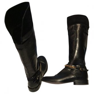Simonetta Ravizza Black Leather Boots