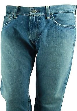 Polo Ralph Lauren Jeans Big & Tall Classic 867 Harrison Medium Blue Denim Pants