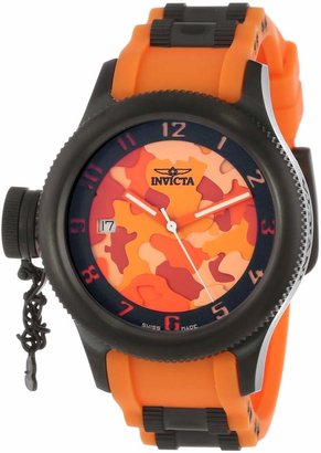 Invicta Women's 11358 Russian Diver Camouflage Dial Polyurethane Watch