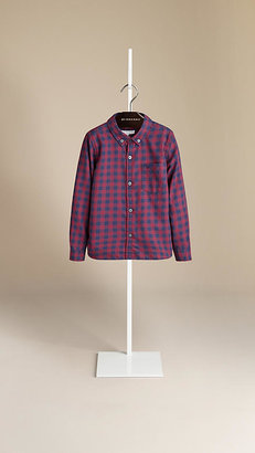 Burberry Cotton Gingham Shirt