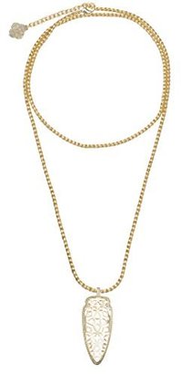 Kendra Scott Signature Sienna Pendant Necklace Gold Plated