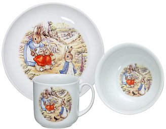 Beatrix 22733 Beatrix Potter Peter Rabbit China Set, 3-Piece