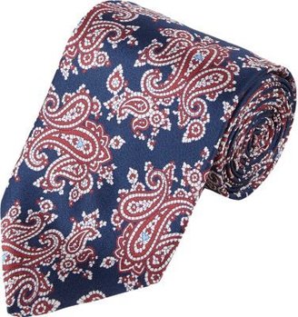 Barneys New York Paisley Silk Neck Tie