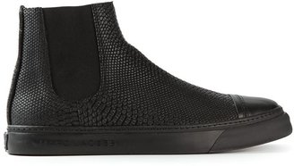 Marc Jacobs snakeskin effect boots