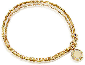 Astley Clarke Yellow Gold Nugget Bracelet