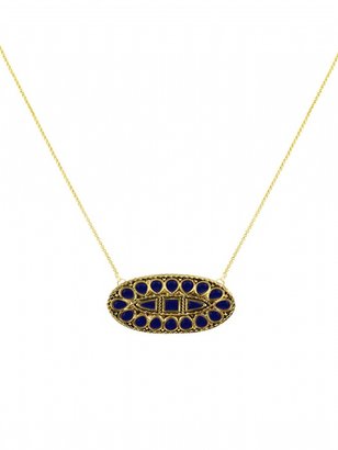 House Of Harlow Howl Small Oval Pendant