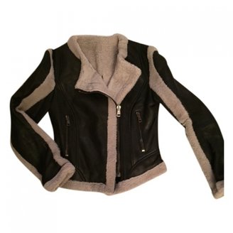 Ventcouvert Black Leather Biker jacket