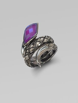 Stephen Webster Purple Sugalite & Sterling Silver Ring