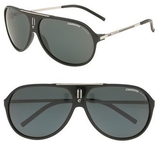 Carrera 'Hot' 64mm Polarized Vintage Inspired Aviator Sunglasses